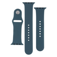 Ремешок Band Silicone Two-Piece для Apple Watch 42 / Apple Watch 44mm Granny grey