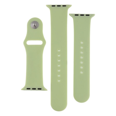 Ремешок Band Silicone Two-Piece для Apple Watch 42 / Apple Watch 44mm Avocado green