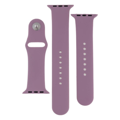 Ремешок Band Silicone Two-Piece для Apple Watch 42 / Apple Watch 44mm Blackcurrant