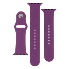 Ремешок Band Silicone Two-Piece для Apple Watch 42 / Apple Watch 44mm Grape