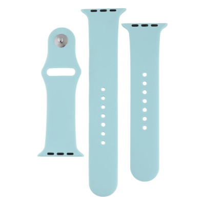 Ремешок Band Silicone Two-Piece для Apple Watch 42 / Apple Watch 44mm Marine green