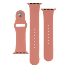 Ремешок Band Silicone Two-Piece для Apple Watch 42 / Apple Watch 44mm Flamingo