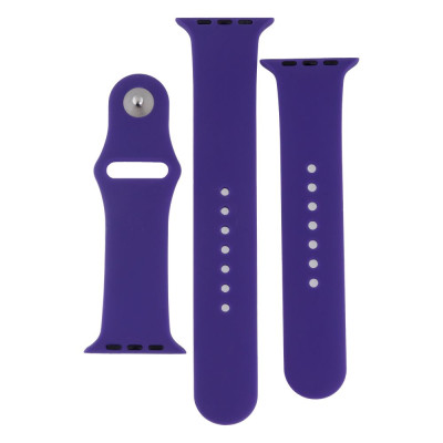 Ремешок Band Silicone Two-Piece для Apple Watch 42 / Apple Watch 44mm Purple