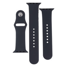 Ремешок Band Silicone Two-Piece для Apple Watch 42 / Apple Watch 44mm Dark grey