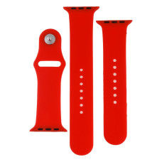 Ремешок Band Silicone Two-Piece для Apple Watch 42 / Apple Watch 44mm Red