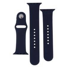 Ремешок Band Silicone Two-Piece для Apple Watch 42 / Apple Watch 44mm Dark blue