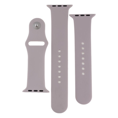 Ремешок Band Silicone Two-Piece для Apple Watch 42 / Apple Watch 44mm Lavender