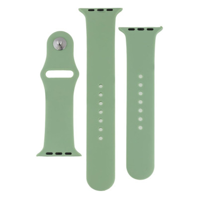 Ремешок Band Silicone Two-Piece для Apple Watch 42 / Apple Watch 44mm Mint