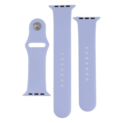 Ремешок Band Silicone Two-Piece для Apple Watch 42 / Apple Watch 44mm Lilac