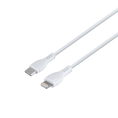 Кабель USB Borofone BX51 Triumph Type C to Lightning 12W Белый