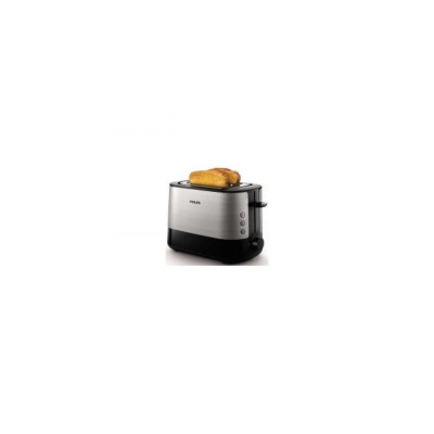 Тостер Philips HD2637/90 Нержавеющая сталь/Черный Тостер Philips HD2637/90 Нержавеющая сталь/Черный
