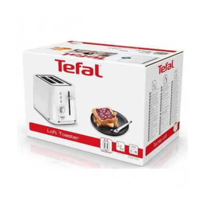Тостер Tefal TT761138 850 Вт Белый Тостер Tefal TT761138 850 Вт Белый