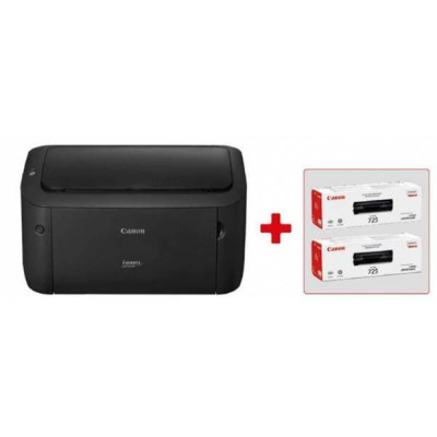 Принтер Canon i-SENSYS LBP6030B (bundle 2 cartridges Canon 725) (8468B042)