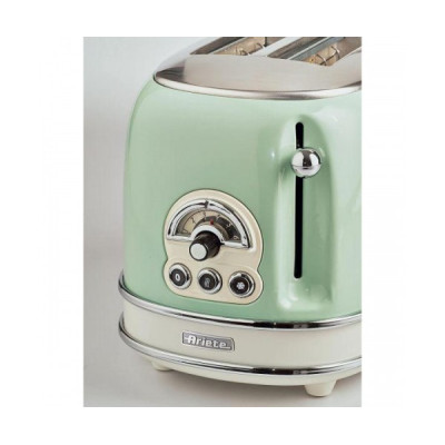 Тостер Ariete Vintage 155 GR (155/04) 810 Вт Зеленый Тостер Ariete Vintage 155 GR (155/04) 810 Вт Зеленый