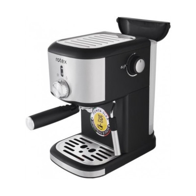 Рожковая кофеварка эспрессо Rotex RCM650-S Good Espresso Рожковая кофеварка эспрессо Rotex RCM650-S Good Espresso