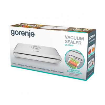 Вакуумный упаковщик Gorenje VS120W Вакуумный упаковщик Gorenje VS120W