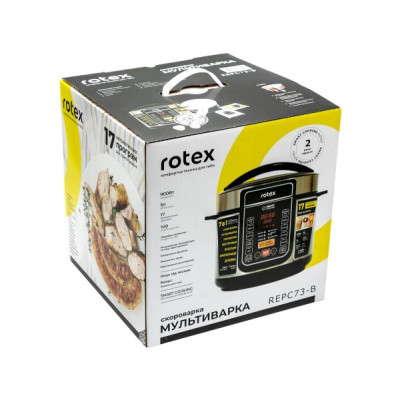 Мультиварка-скороварка Rotex REPC73-B