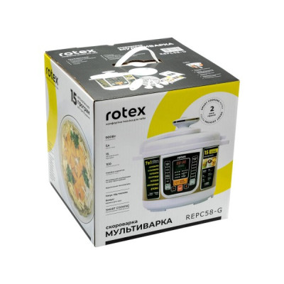 Мультиварка-скороварка Rotex REPC58-G
