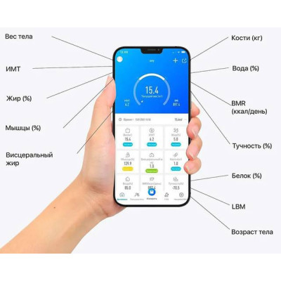 Ваги скляні Opera OS2017B-A Bluetooth Чорний Ваги скляні Opera OS2017B-A Bluetooth Чорний