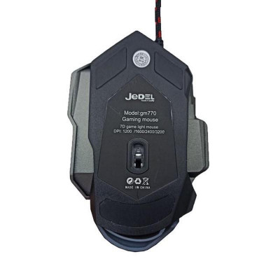 Ігрова провідна миша з підсвічуванням Jedel 770GM USB 1200-3200 dpi Ігрова провідна миша з підсвічуванням Jedel 770GM USB 1200-3200 dpi