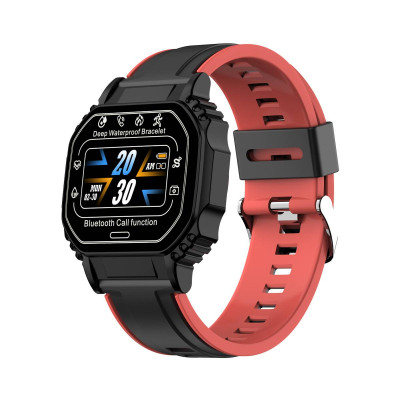Смарт часы Smart watch B3-2 умный браслет с функциями пульсометра Красный