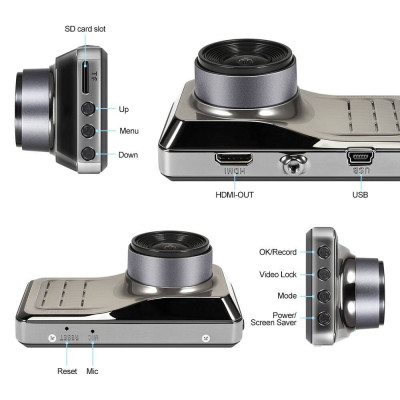 Видеорегистратор E Car E Cam EC-E26 1080P, с экраном 3 Видеорегистратор E Car E Cam EC-E26 1080P, с экраном 3