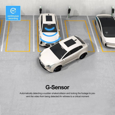 Видеорегистратор E Car E Cam EC-E26 1080P, с экраном 3 Видеорегистратор E Car E Cam EC-E26 1080P, с экраном 3