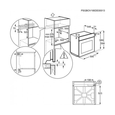 Духовка электрическая Electrolux EOE8P31X Духовка электрическая Electrolux EOE8P31X