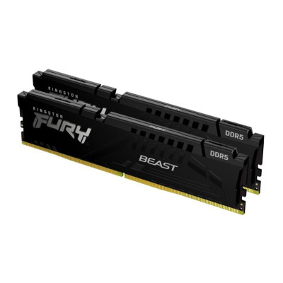 Модуль памяти DDR5 2x16GB/5200 Kingston Fury Beast Black (KF552C40BBK2-32)