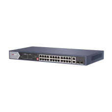 PoE коммутатор Hikvision DS-3E0528HP-E 24 порта PoE (178918)