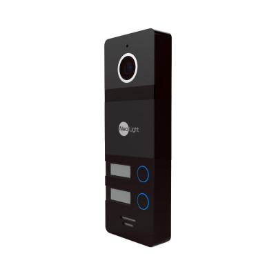Відеопанель 2 Мп NeoLight MEGA/2 FHD Black на 2 абоненти Відеопанель 2 Мп NeoLight MEGA/2 FHD Black на 2 абоненти