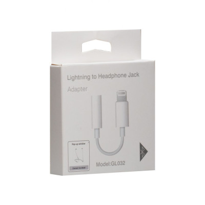 Аудио кабель Cable GL032 7G Lightning to Aux 3.5mm Серый Аудио кабель Cable GL032 7G Lightning to Aux 3.5mm Серый