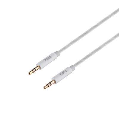 Аудио кабель Hoco UPA19 Aux 3.5mm to Aux 3.5mm Стальной
