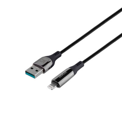 Кабель USB Hoco S51 Extreme USB - Lightning 2.4A 1.2m Черный