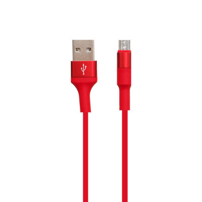 Кабель USB Hoco X26 Xpress Charging USB - Micro USB Красный