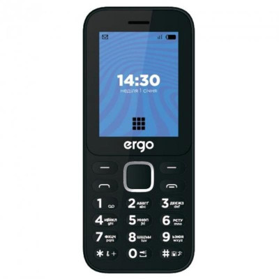 Мобильный телефон Ergo E241 Dual Sim Black