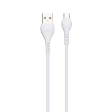 Кабель USB Hoco X37 Cool Power Charging USB - Micro USB 2,4 А Белый
