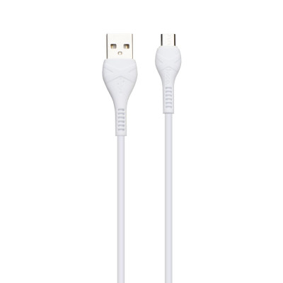 Кабель USB Hoco X37 Cool Power Charging USB - Micro USB 2,4 А Белый