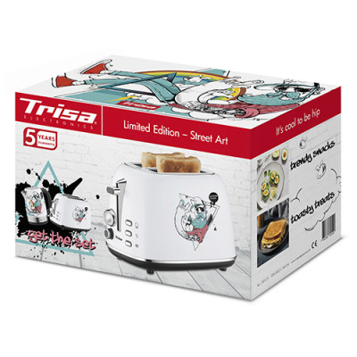 Тостер Trisa Street Art 7371.7112 с рисунком (5664) Тостер Trisa Street Art 7371.7112 с рисунком (5664)