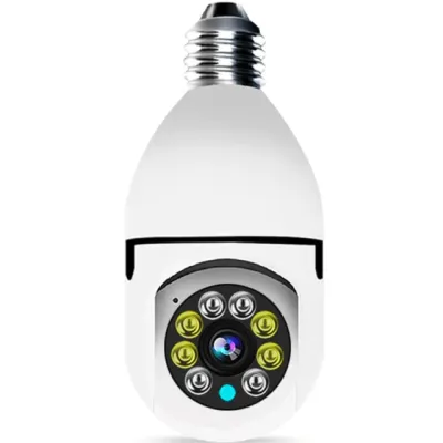 IP камера видеонаблюдения RIAS L1 E27 Wi-Fi PTZ 2MP панорамная White (3_00328) IP камера видеонаблюдения RIAS L1 E27 Wi-Fi PTZ 2MP панорамная White (3_00328)