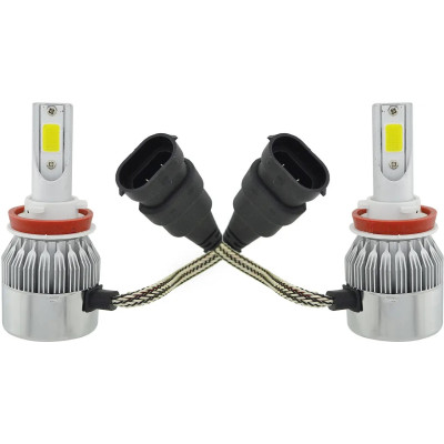Автомобильные светодиодные LED лампы RIAS C6 H11 36W 6000K (3_00369)
