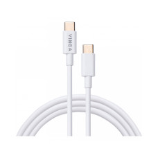 Дата кабель USB Type-C to Type-C 1.0m 45W PVC Vinga (VCPCTC45W)