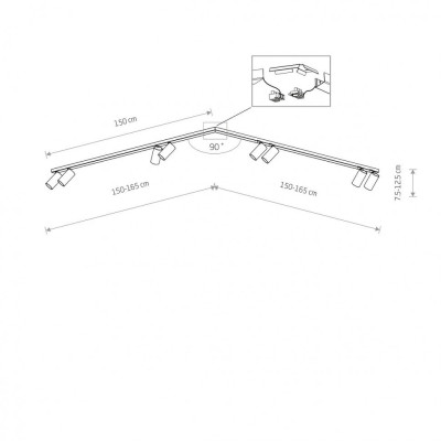 Спот Nowodvorski 7751 MONO CORNER VIII WHITE Спот Nowodvorski 7751 MONO CORNER VIII WHITE