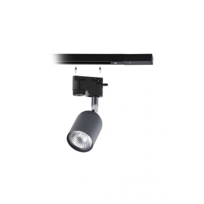 Трековый светильник TRACER GU10 BK/GY TK-Lighting 4497 Трековый светильник TRACER GU10 BK/GY TK-Lighting 4497
