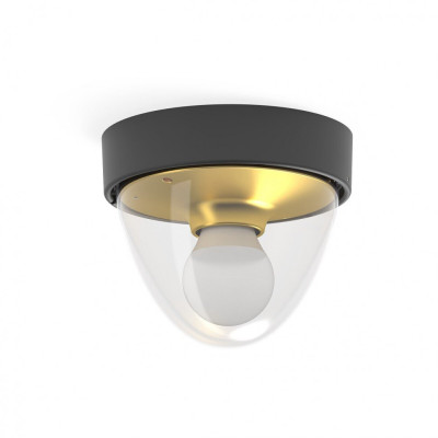 Уличный потолочный светильник Nowodvorski 7976 NOOK BLACK/GOLD