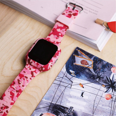 Дитячий розумний GPS годинник з відеодзвінком Wonlex KT22s Pink (SBWKT22SP) Дитячий розумний GPS годинник з відеодзвінком Wonlex KT22s Pink (SBWKT22SP)