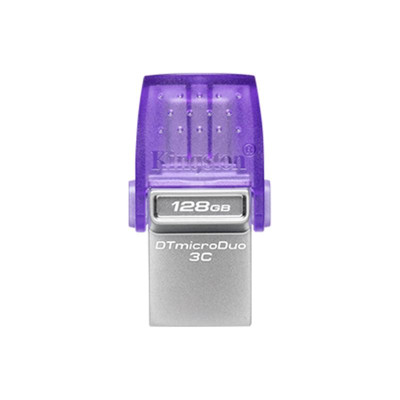 Флеш-накопитель USB3.2 128GB Type-C Kingston DataTraveler microDuo 3C (DTDUO3CG3/128GB) Флеш-накопитель USB3.2 128GB Type-C Kingston DataTraveler microDuo 3C (DTDUO3CG3/128GB)