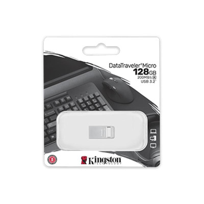 Флеш-накопитель USB3.2 128GB Kingston DataTraveler Micro (DTMC3G2/128GB) Флеш-накопитель USB3.2 128GB Kingston DataTraveler Micro (DTMC3G2/128GB)