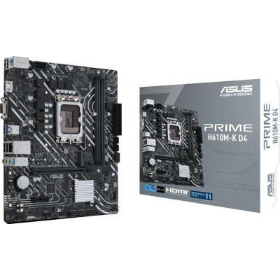 Материнская плата Asus Prime H610M-K D4 Socket 1700