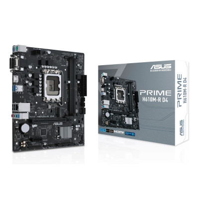Материнская плата Asus Prime H610M-R D4-SI Socket 1700